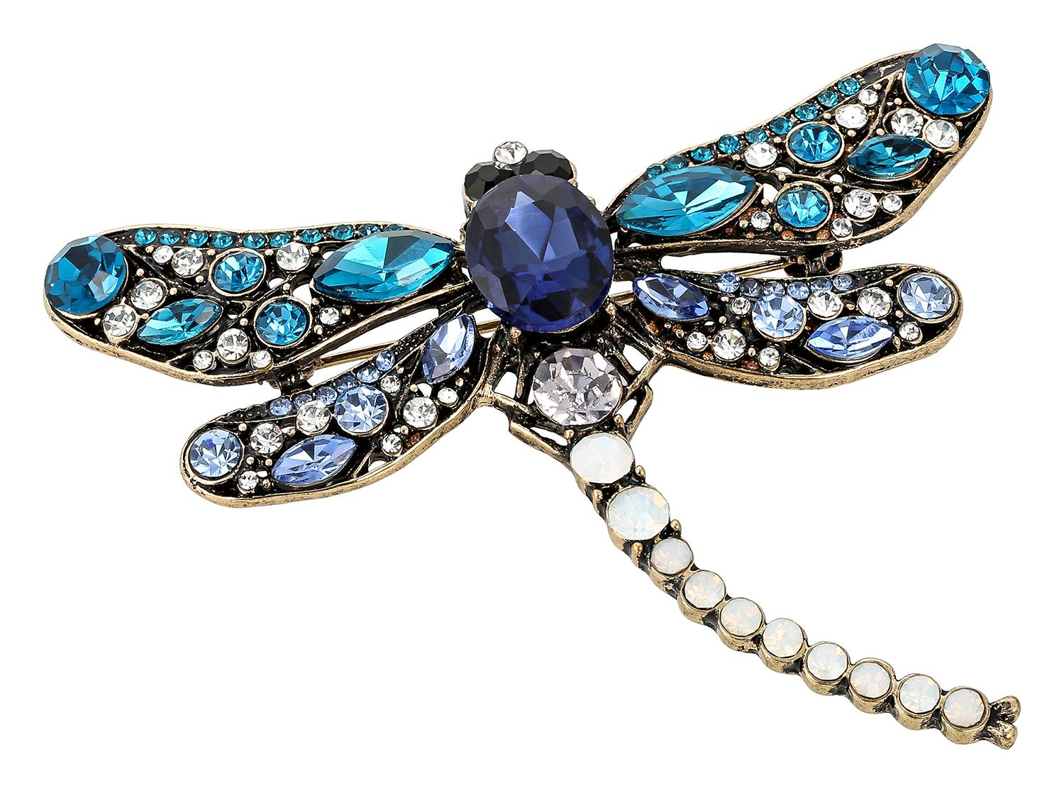 Broche - Antic Dragonfly