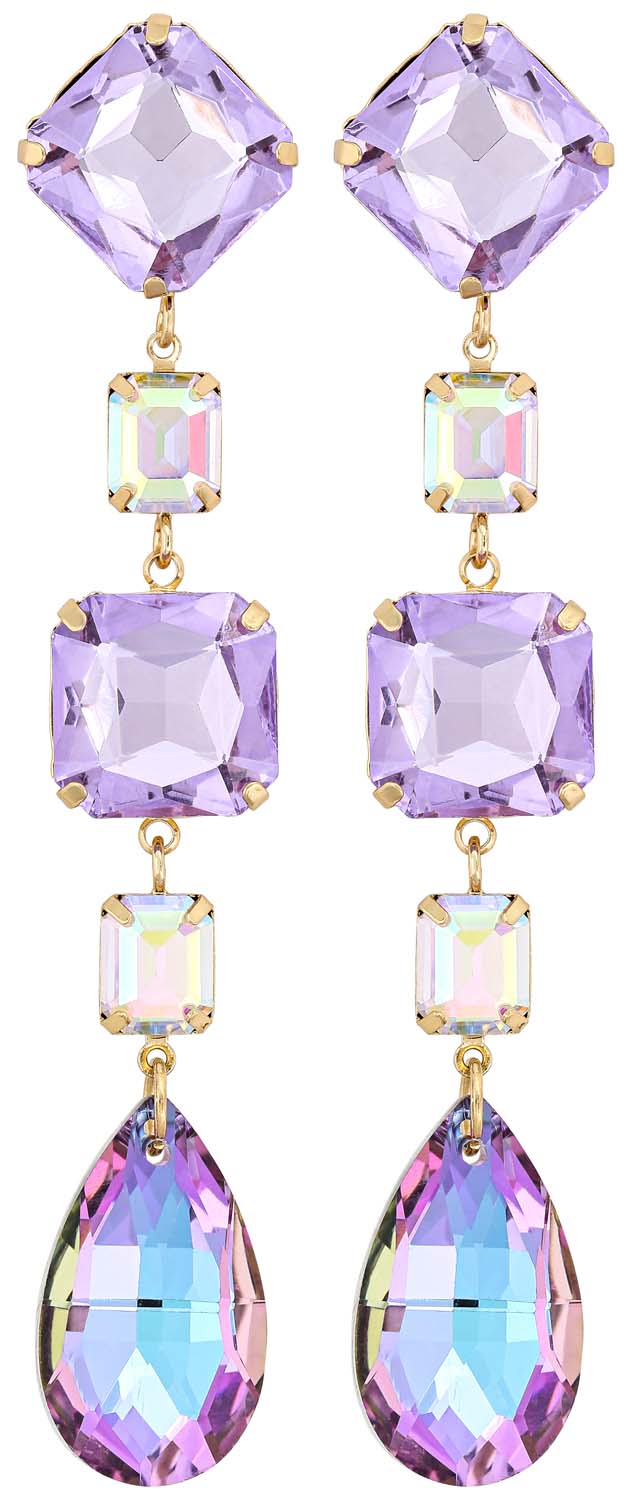 Boucles d’oreilles - Shiny Lilac