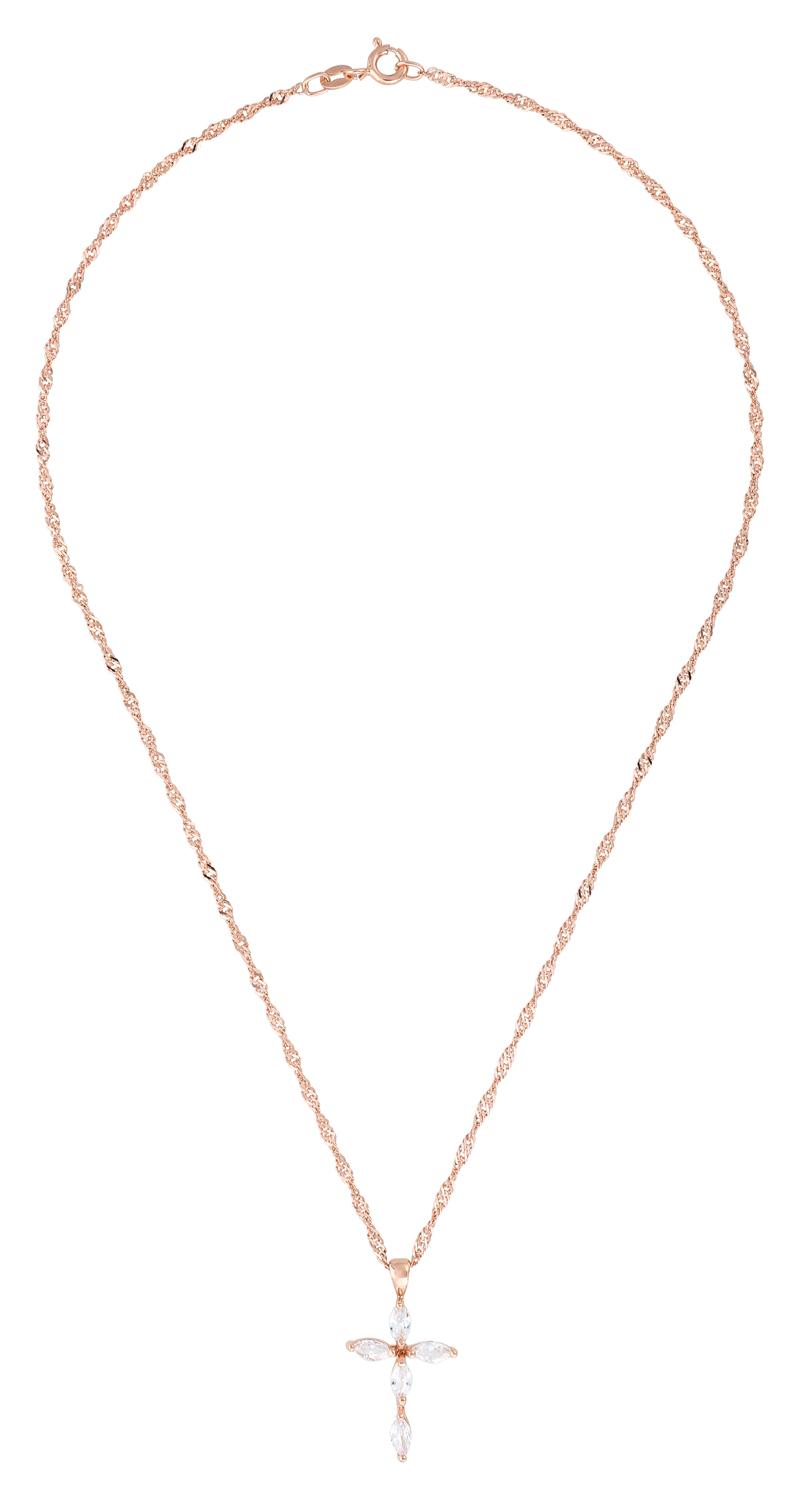 Ketting - Rosé Cross