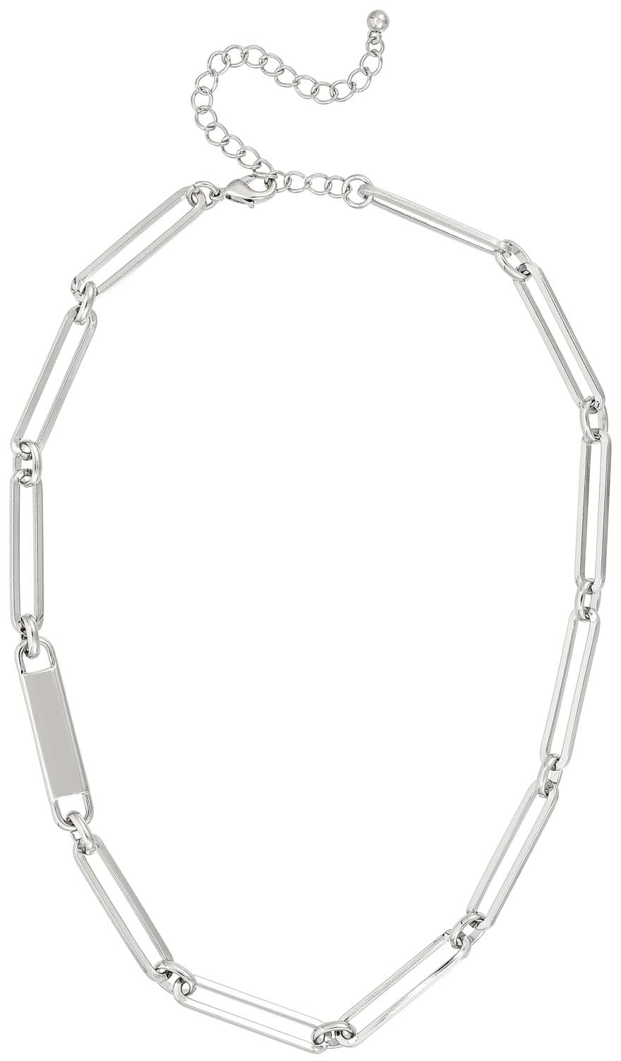 Collar - Retro Silver