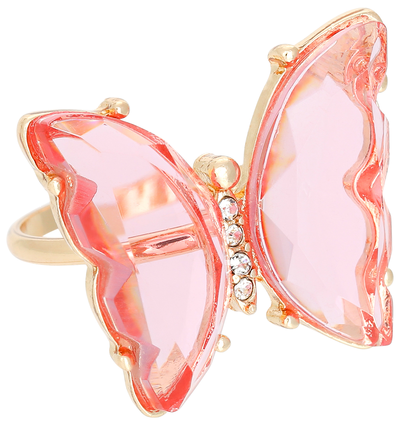 Ring - Pink Butterfly Ring - Pink Butterfly