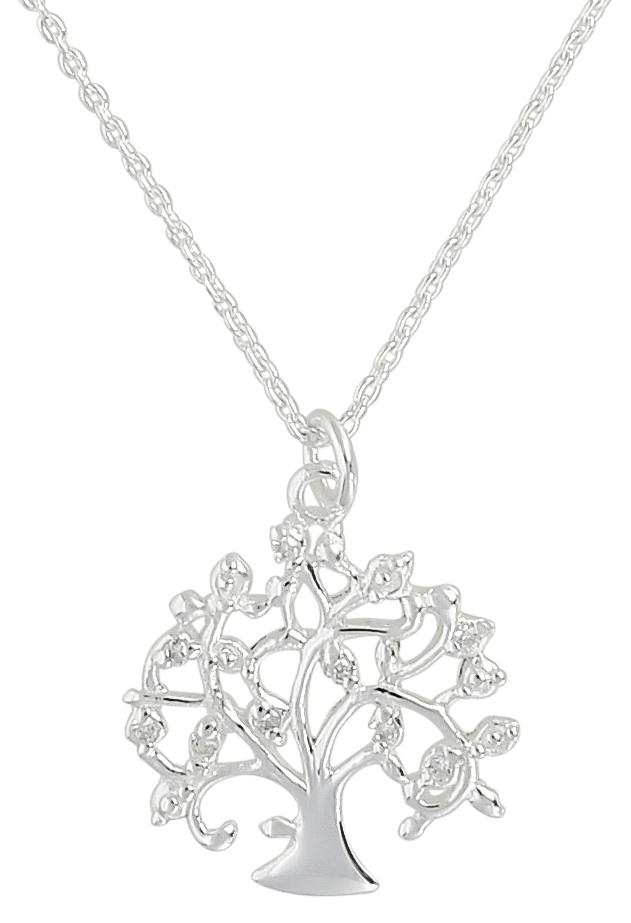 Collar - Silver Tree