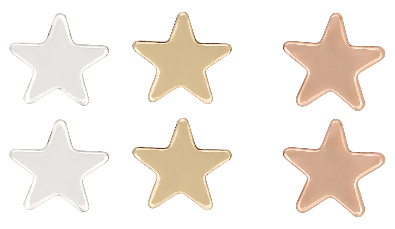 Set de boucles d'oreilles - Beautiful Stars