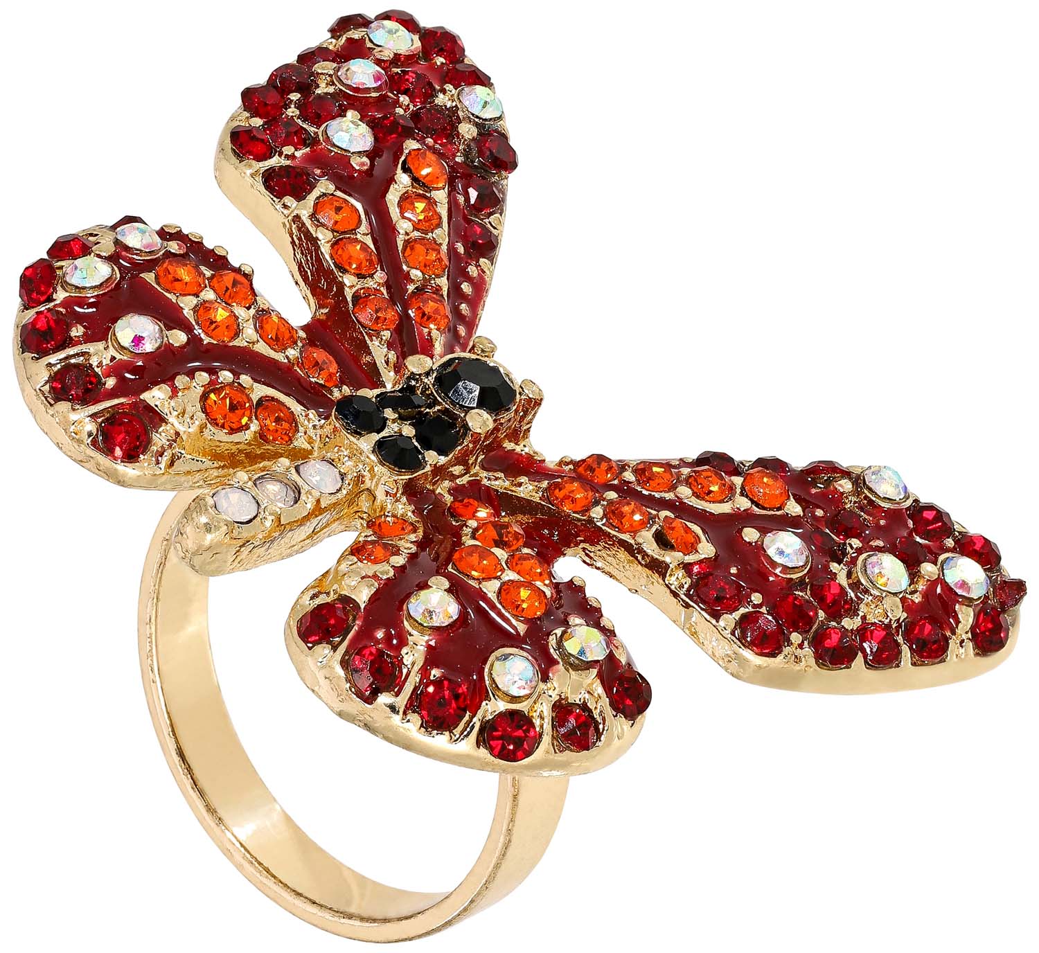 Ring - Sparkling Butterfly