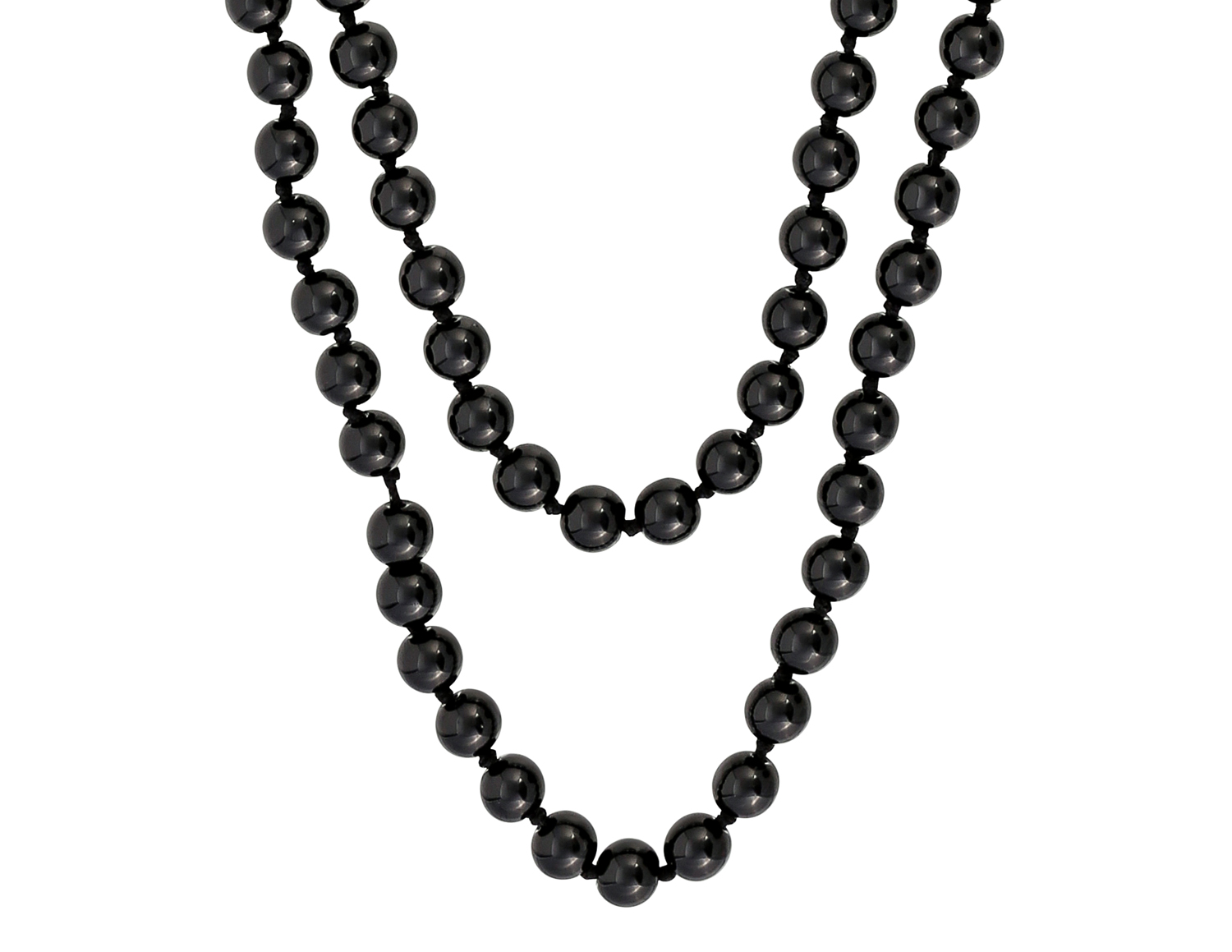 Collar - Black Glass