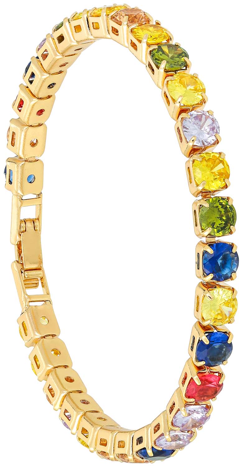 Pulsera - Multicolor Strass