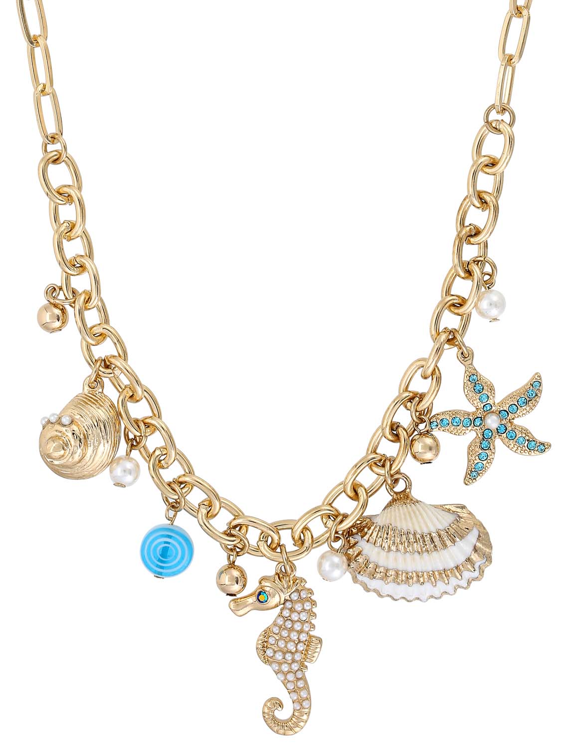 Kette - Golden Seahorse
