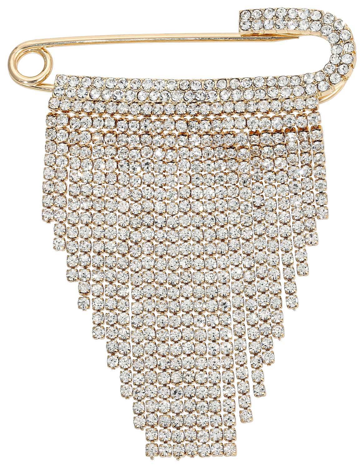 Brosche - Sparkling Fringe