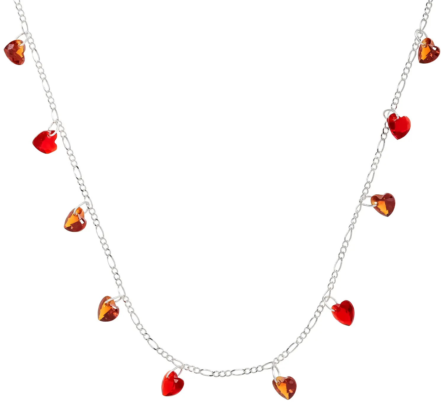 Collier - Red Hearts