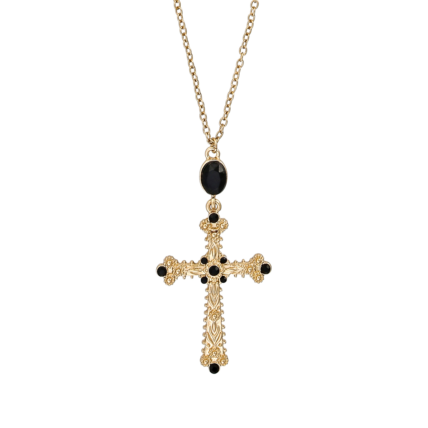 Layering Kette - Golden Cross Layering Kette - Golden Cross