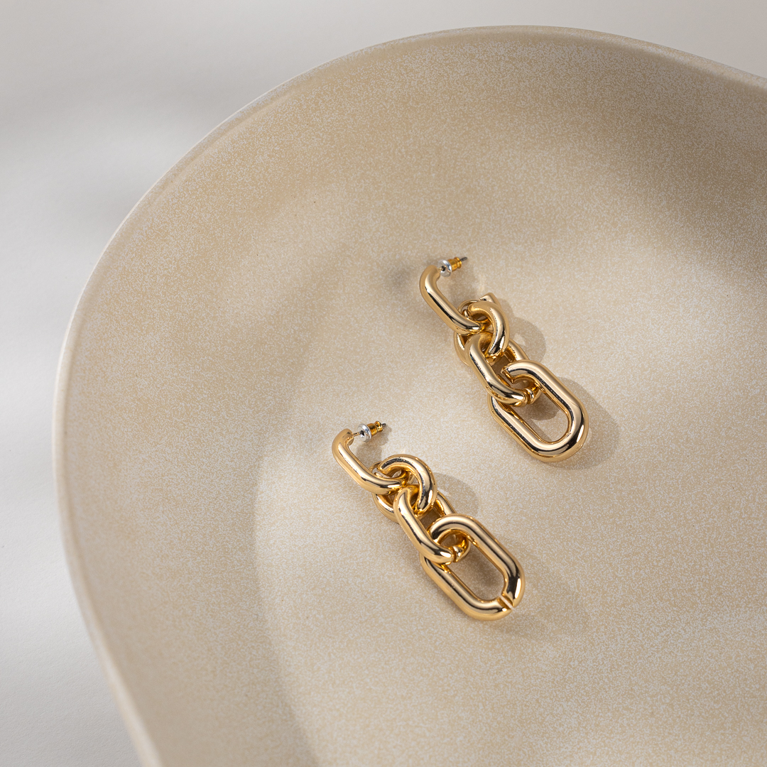 Pendientes - Golden Chains Pendientes - Golden Chains