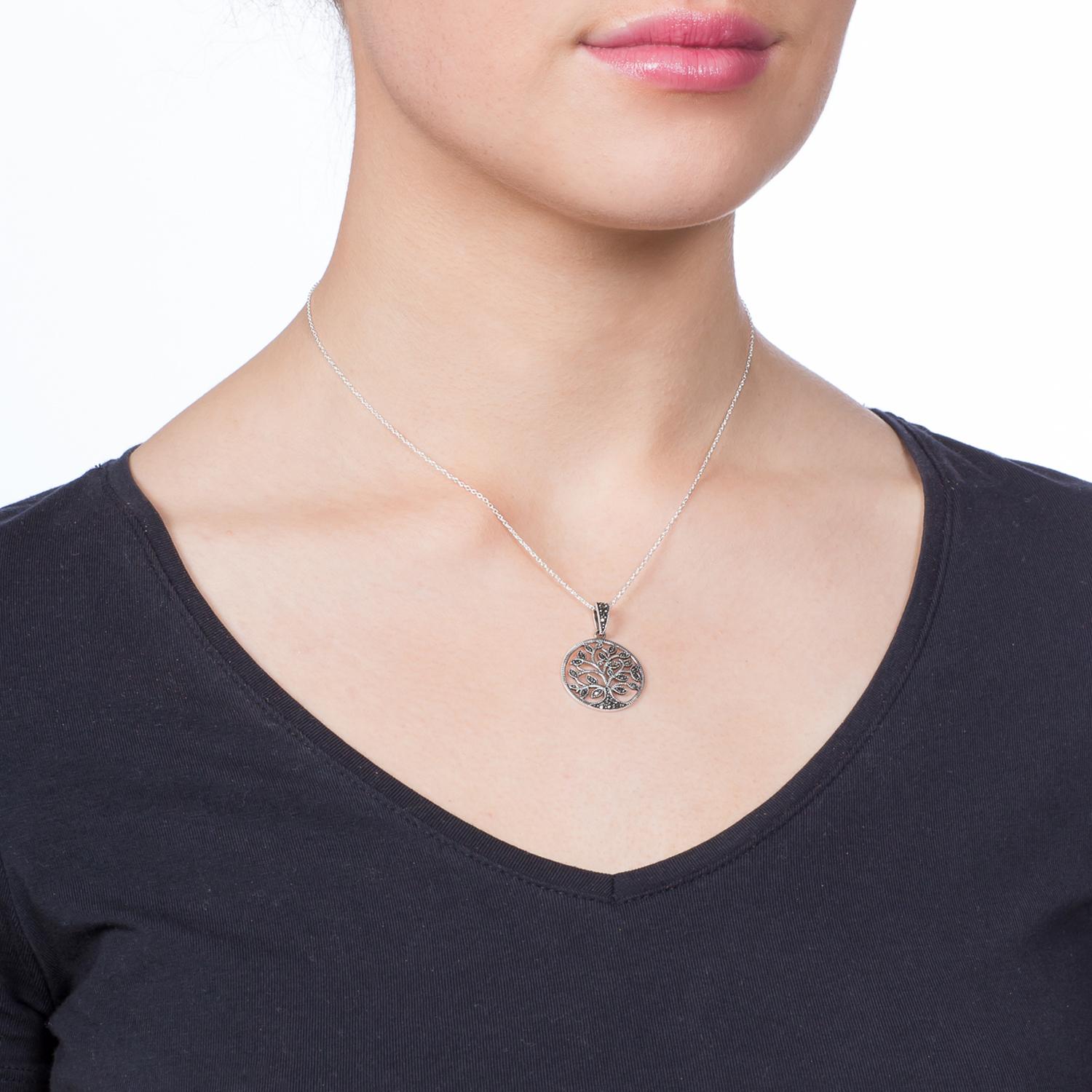 Necklace - Sparkling Tree Of Life Necklace - Sparkling Tree Of Life