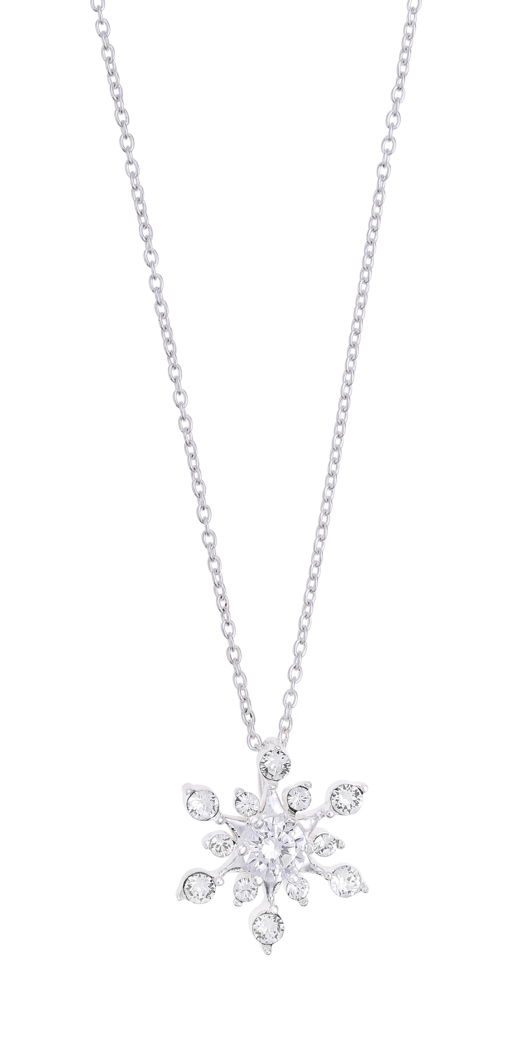 Necklace - Crystal Flower