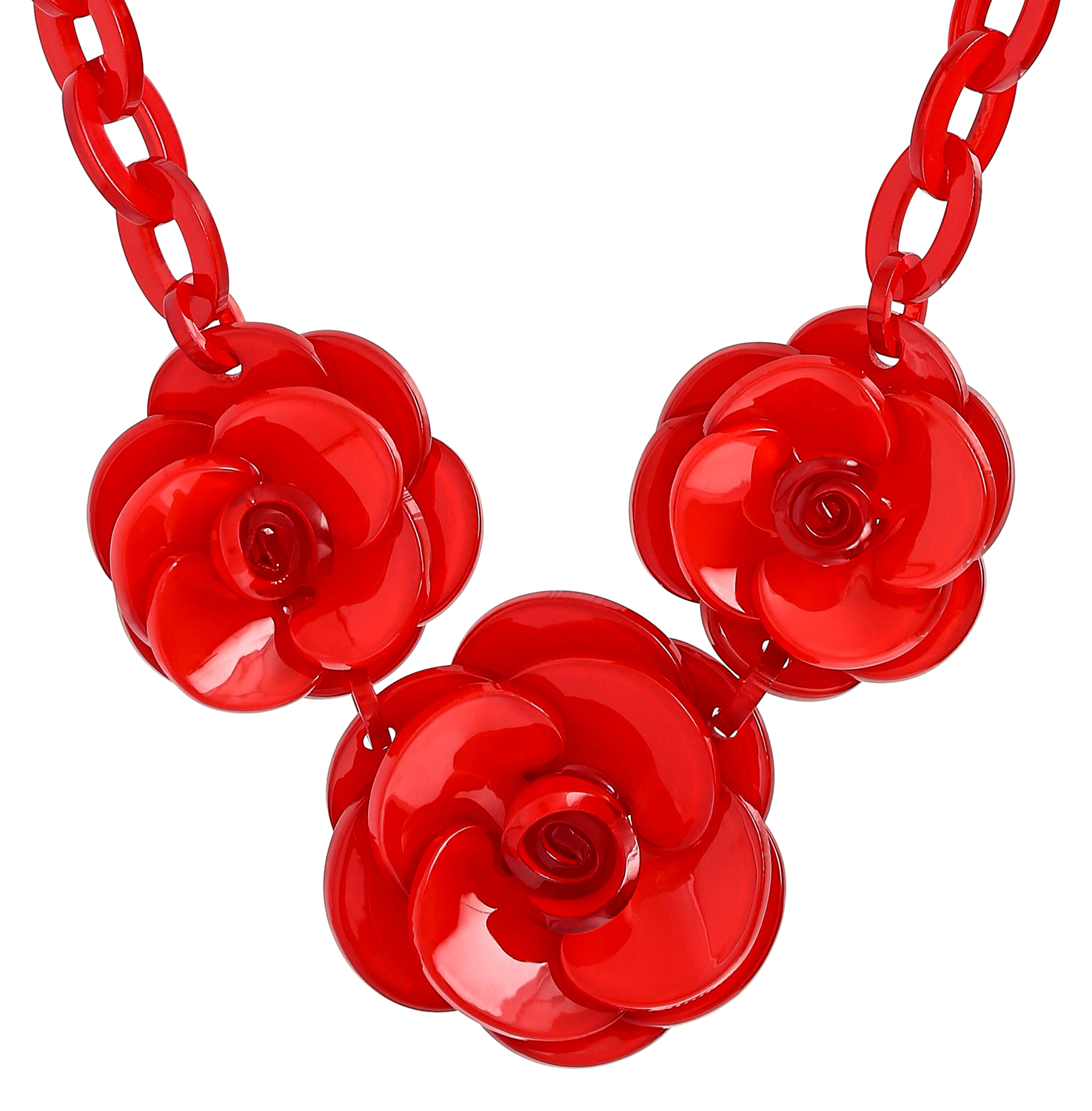 Collar - Red Roses