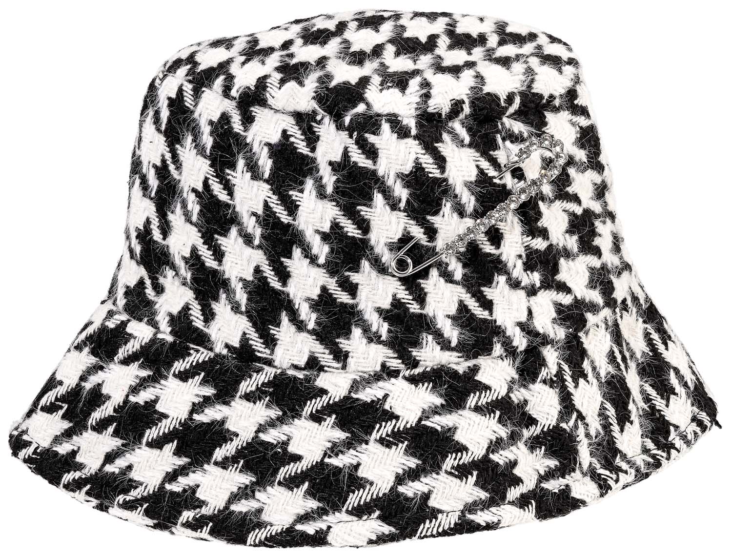 Cappello alla pescatora - Black White