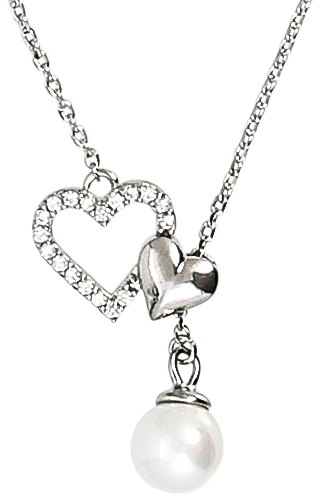 Ketting - Silver Hearts