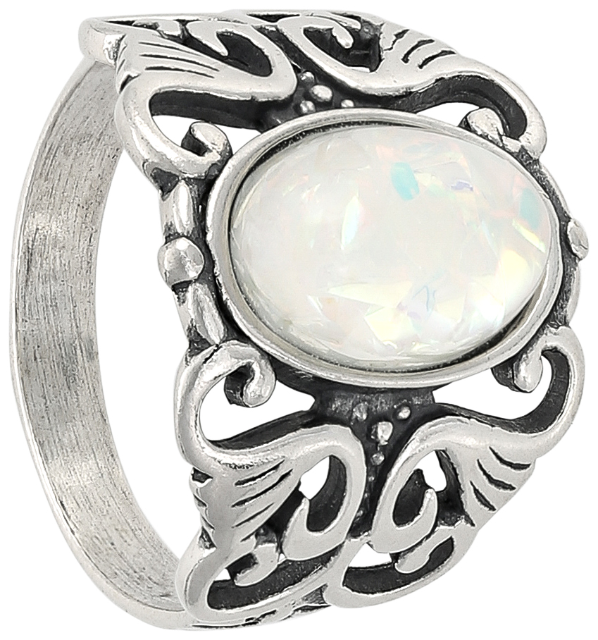 Bague - Silver Opal