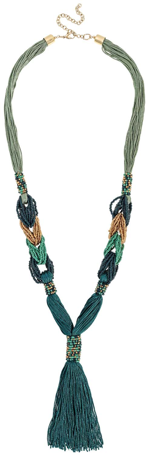 Collar - Green Beads