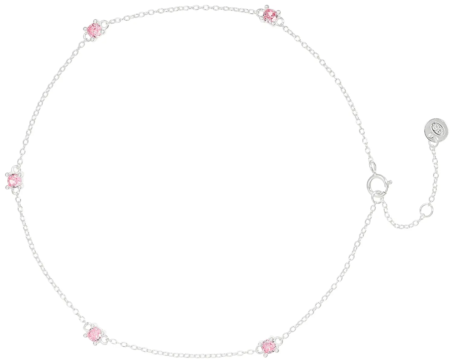 Bracelet de cheville - Pretty Pink
