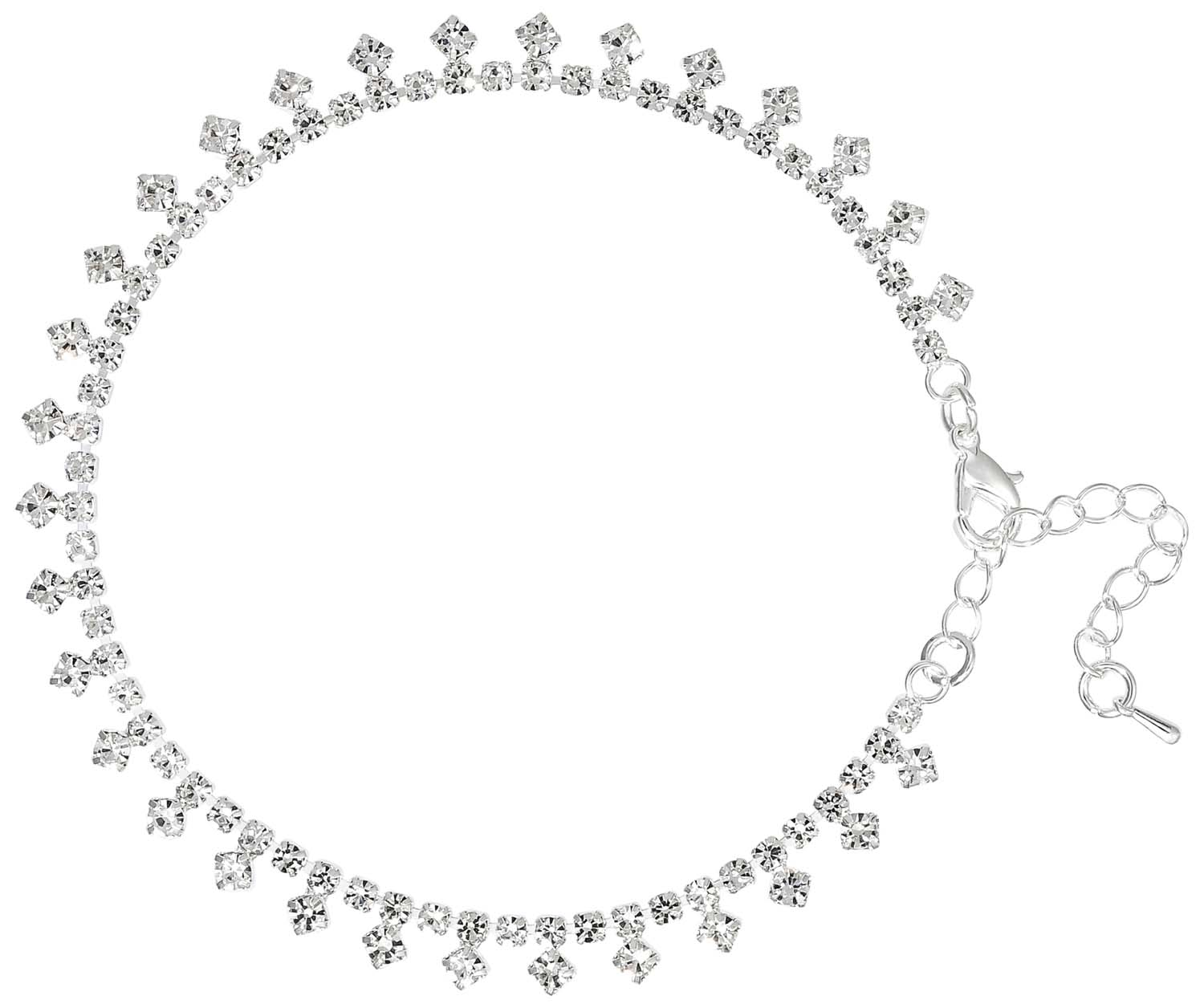 Bracelet de cheville - Glamorous Silver