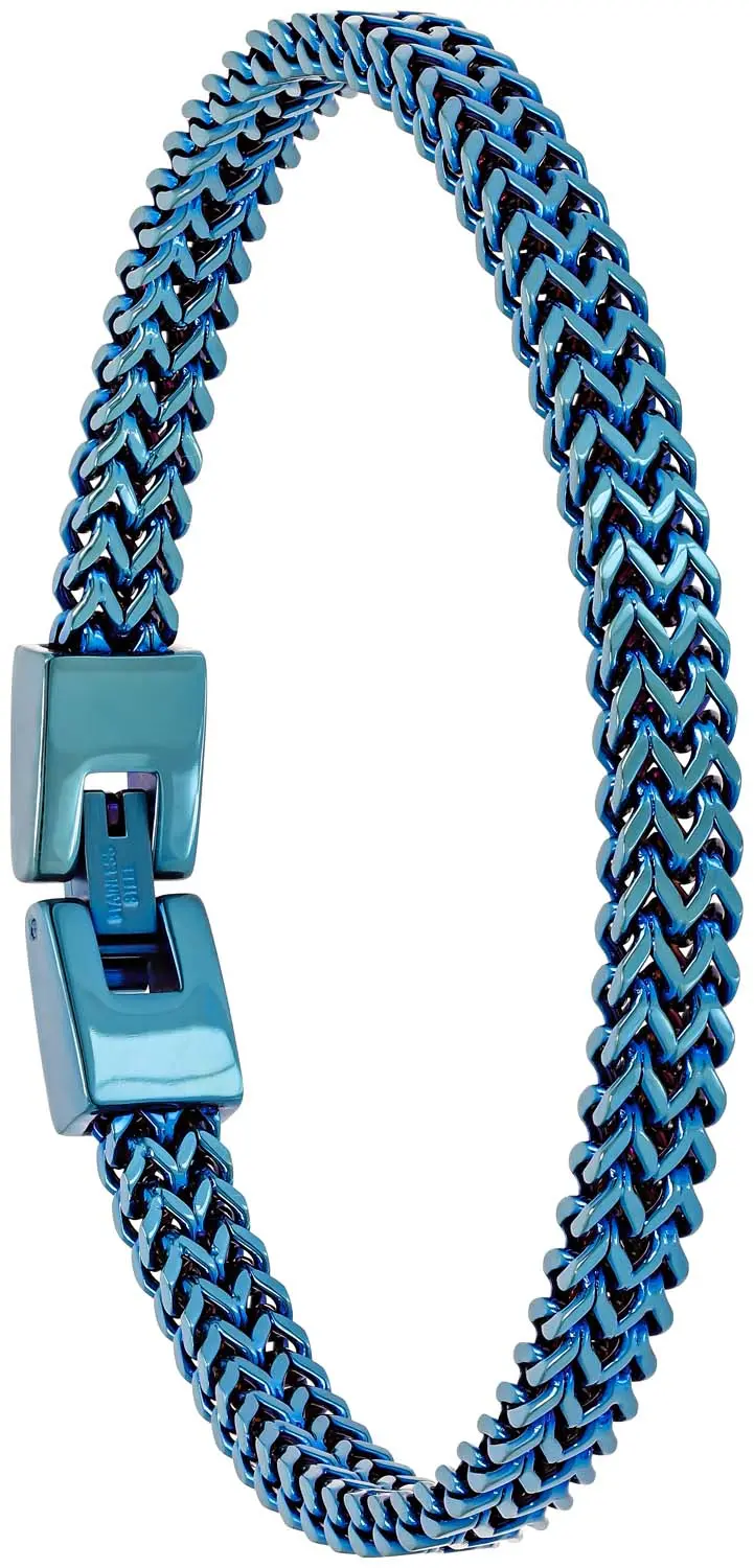 Bracelet pour homme - Blue Metallic