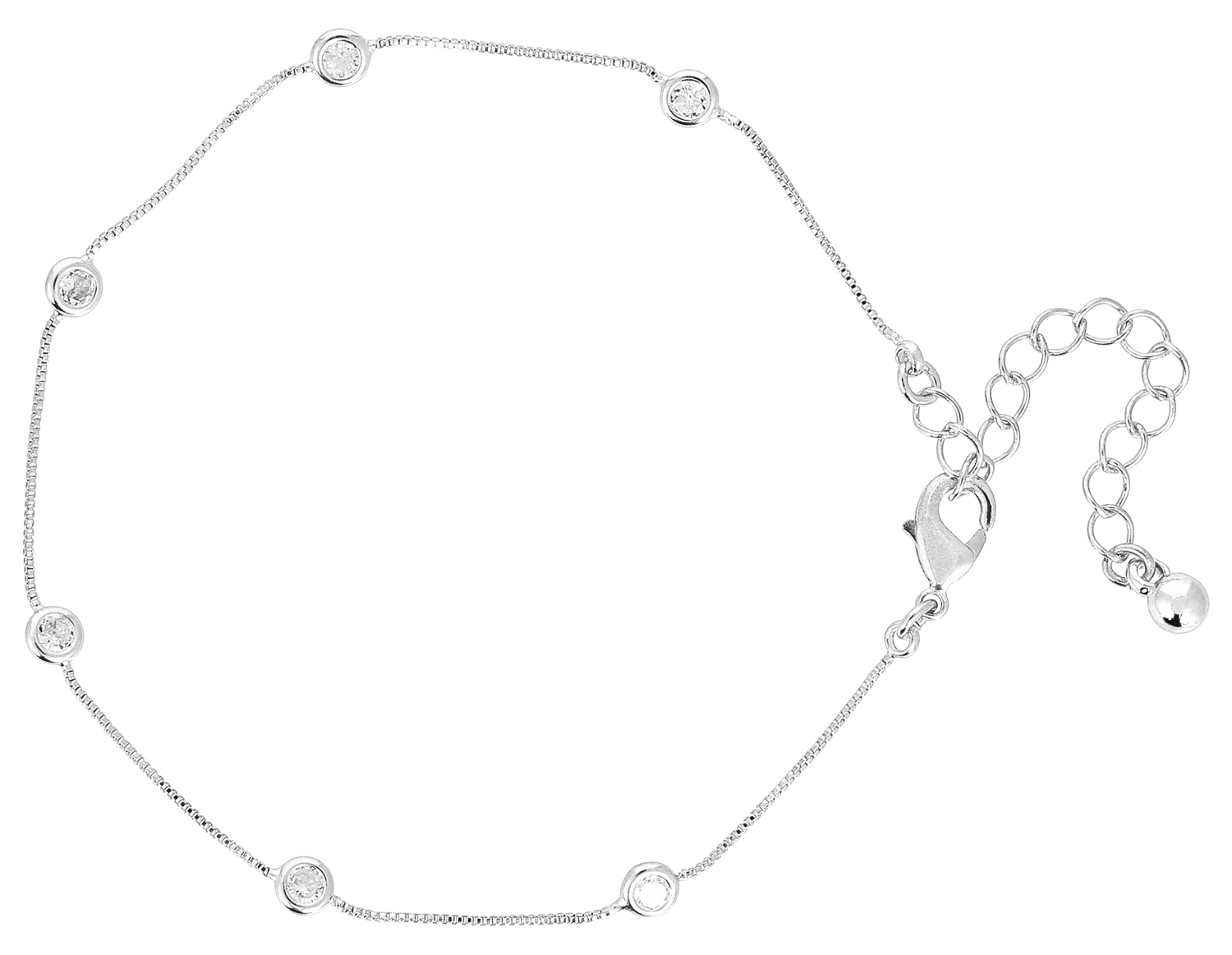 Bracelet - Sweet Silver Drops