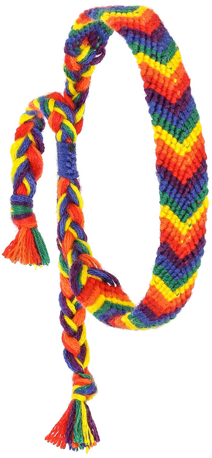 Pulsera - Braided Rainbow