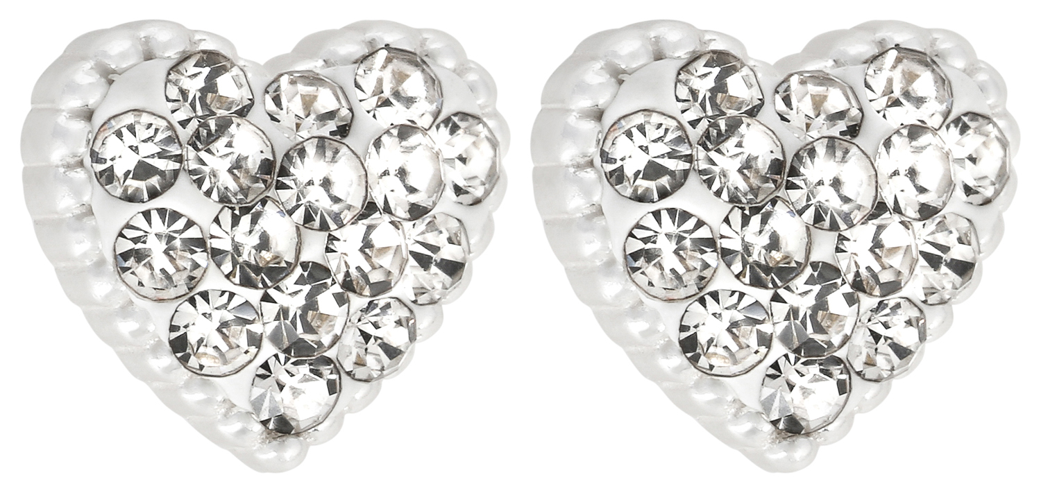 Pendientes - White Heart