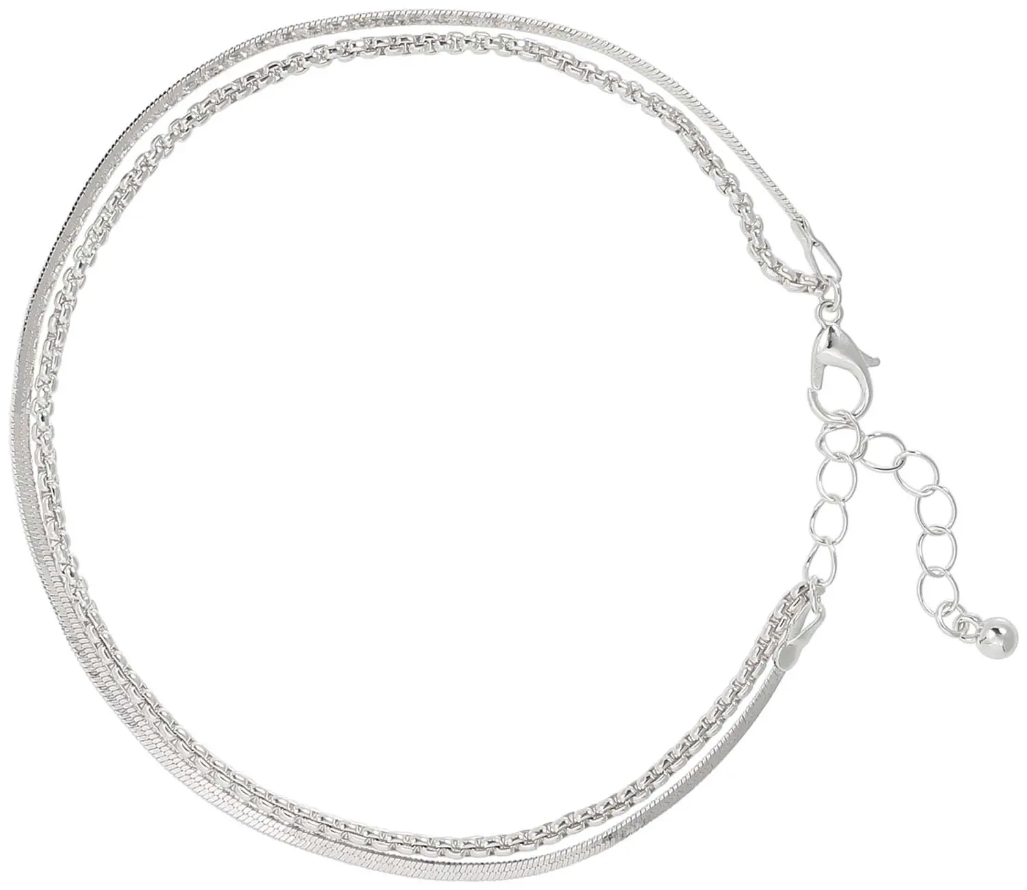 Bracelet de cheville - Silver Gleam