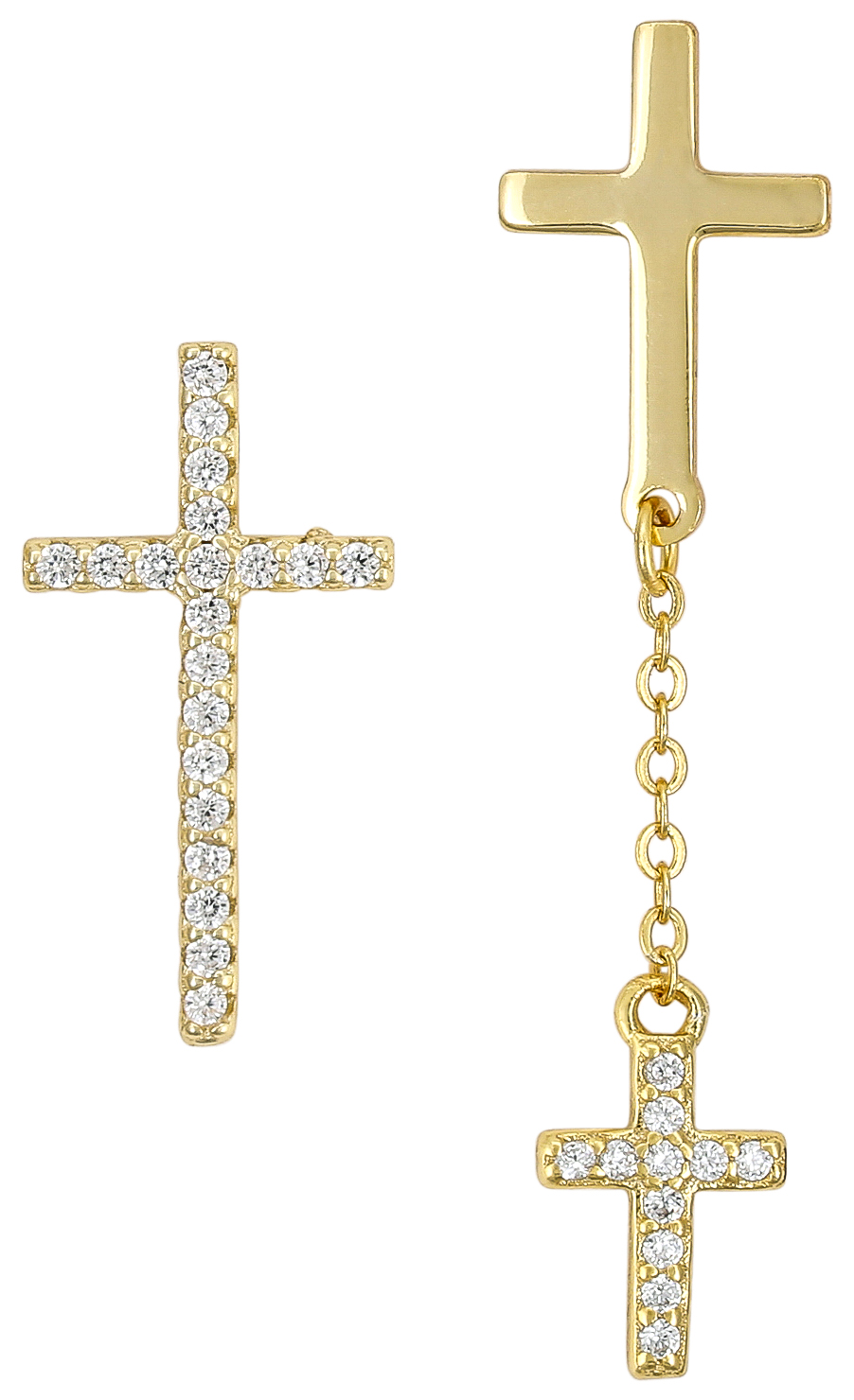 Boucles d’oreilles - Sparkling Cross