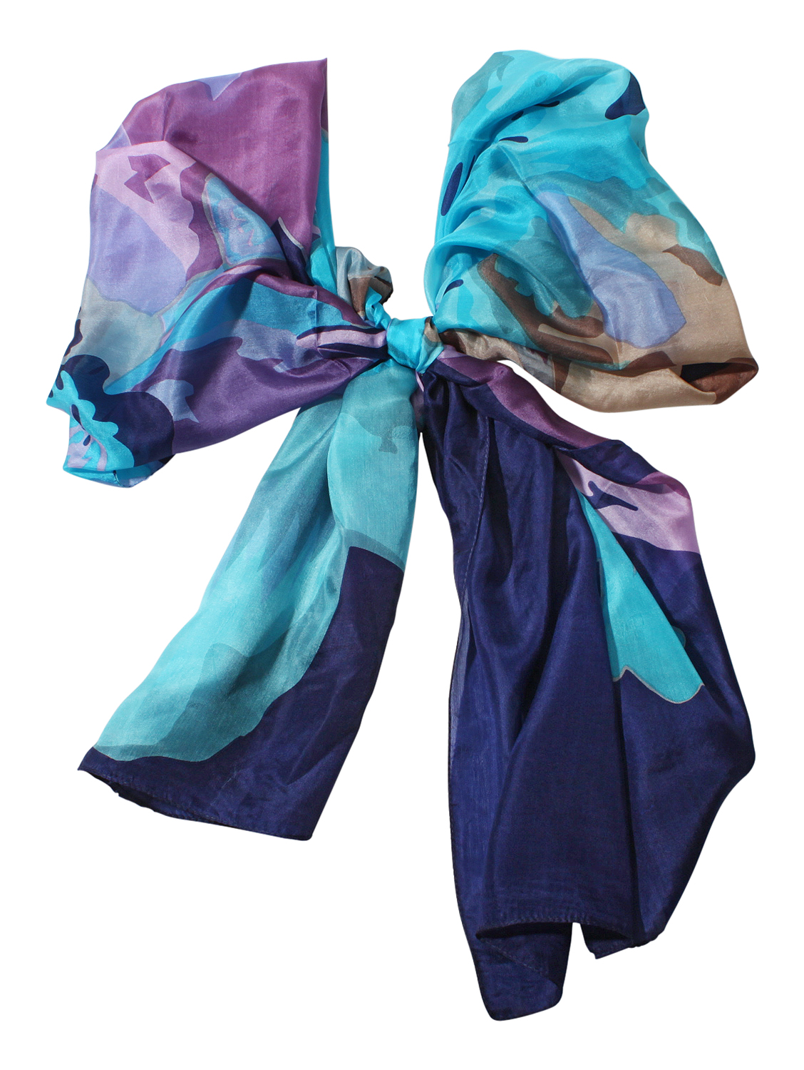 Foulard - Violette Flower