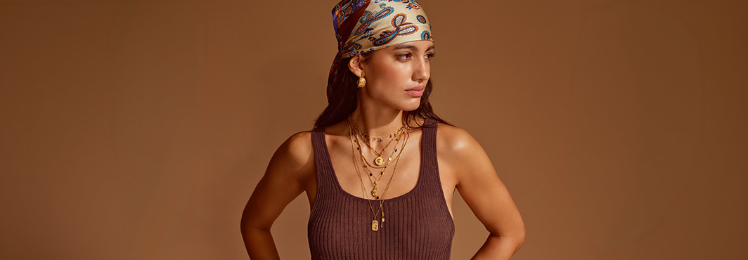 Kleidung, Tanktop, Ribstruktur, Braun, Schmuck