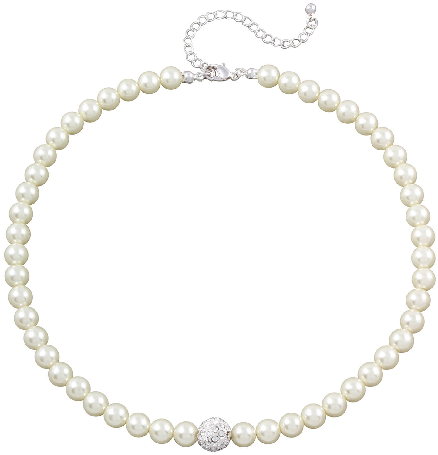 Collier a perle – strass