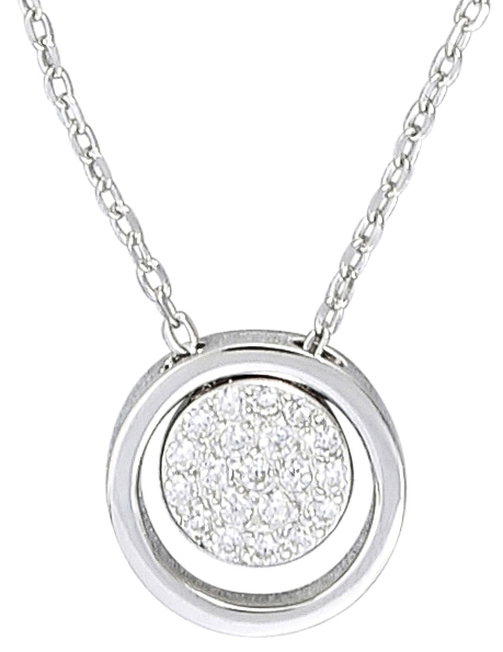 Necklace - Silvery Glam