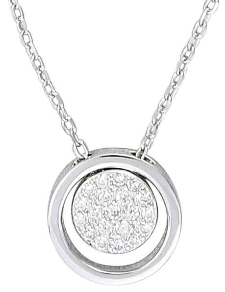 Necklace - Silvery Glam Necklace - Silvery Glam