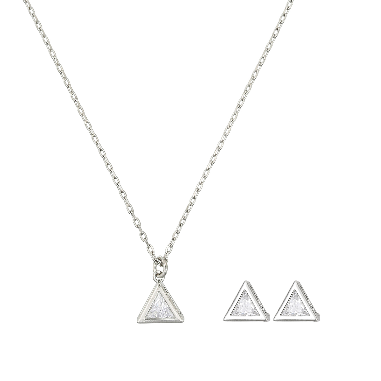 Schmuckset - Sparkling Triangle