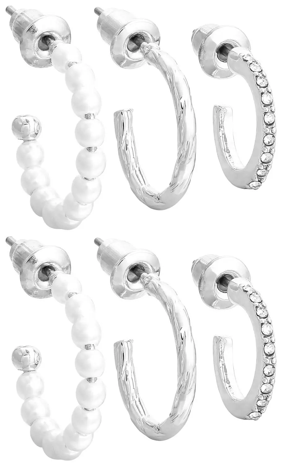 Set de aros - Lucid Pearls