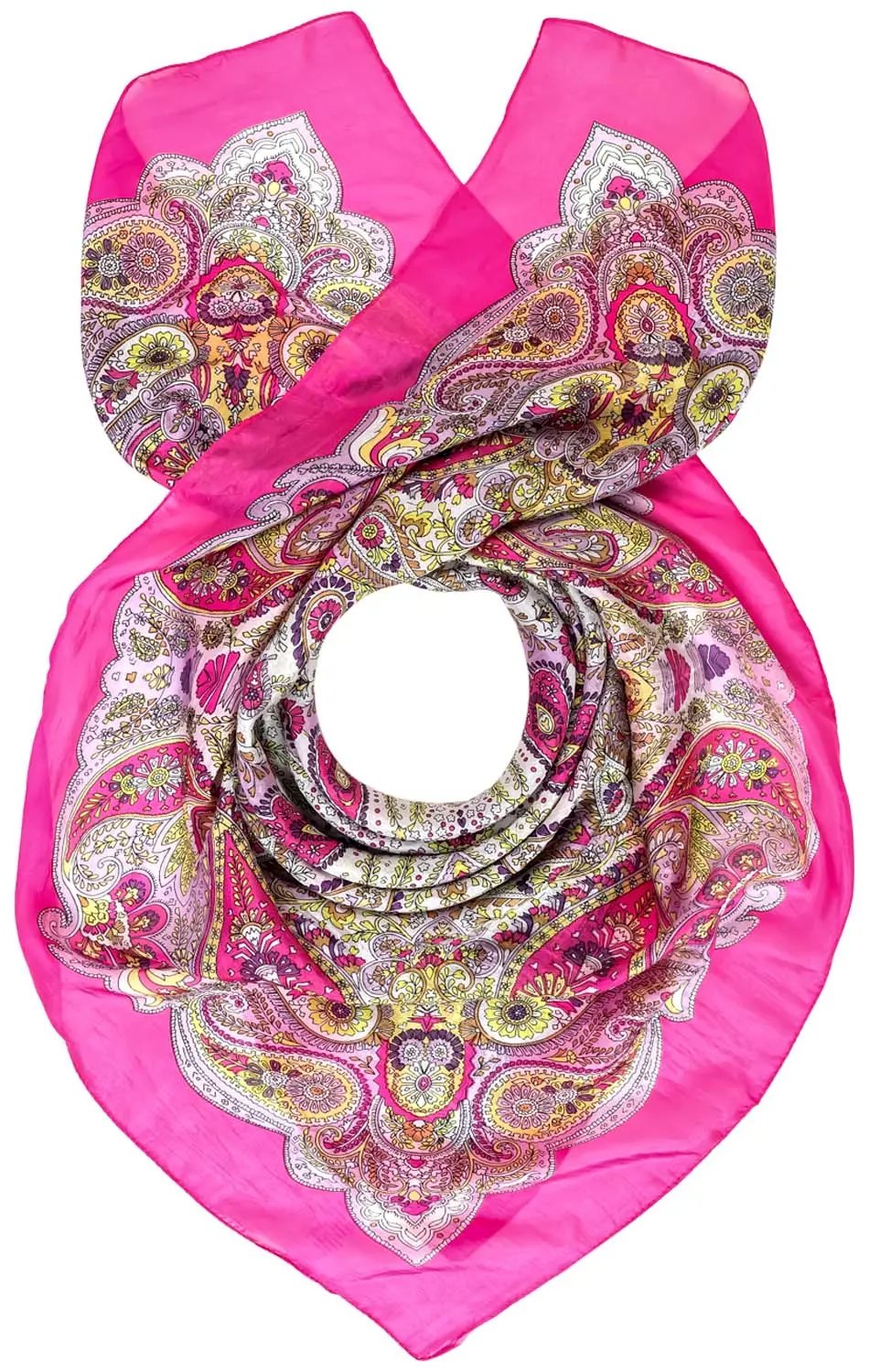 Tuch - Pink Paisley