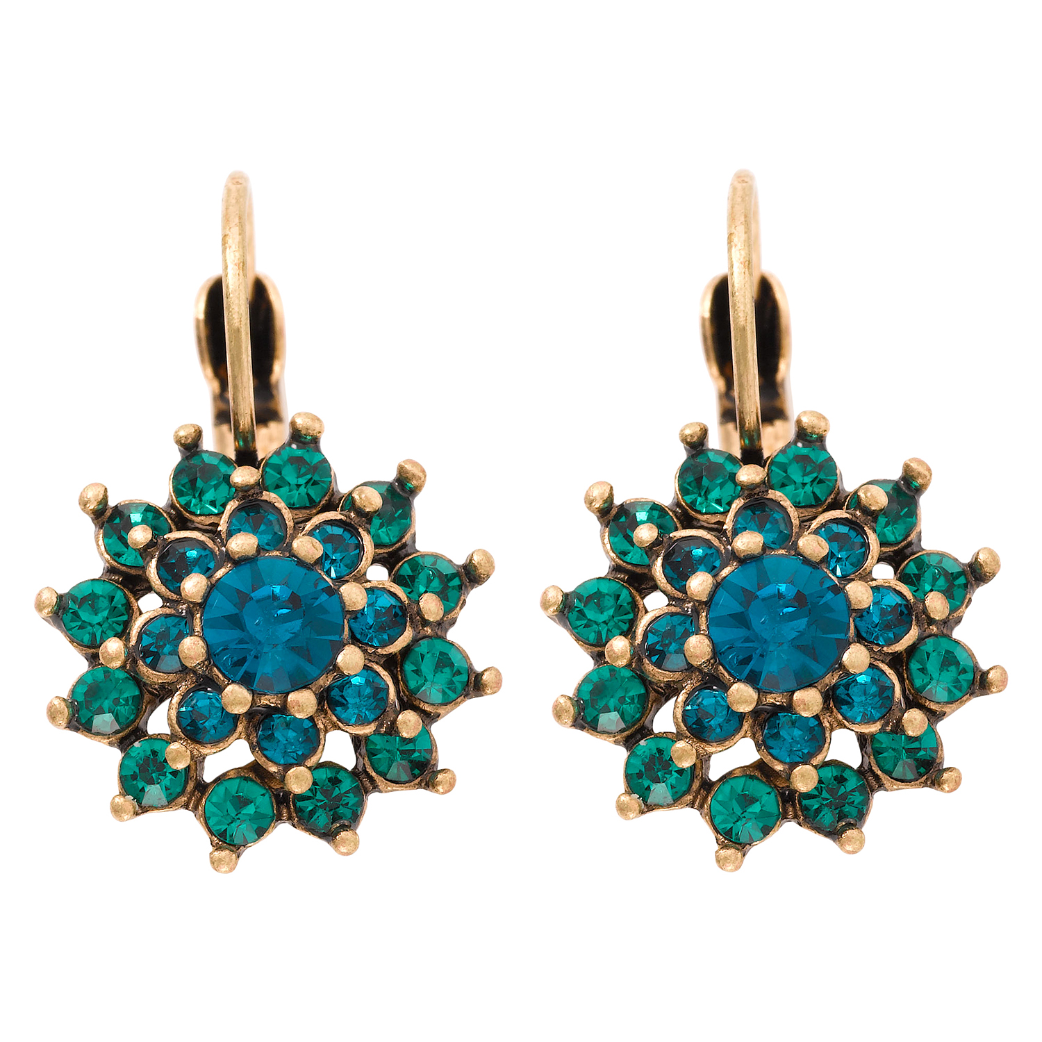 Boucles d'oreilles - Ocean Blue Spikes