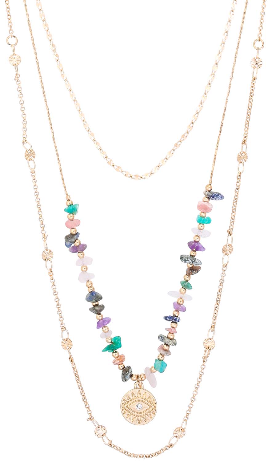 Layering Kette - Tiny Gems