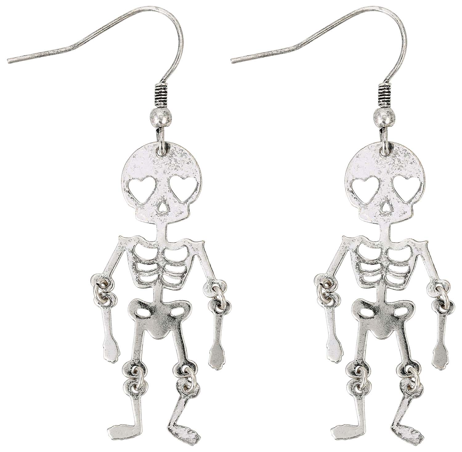 Pendientes largos - Dusty Skeleton