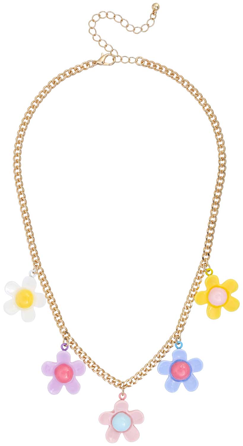 Ketting - Colorful Flowers