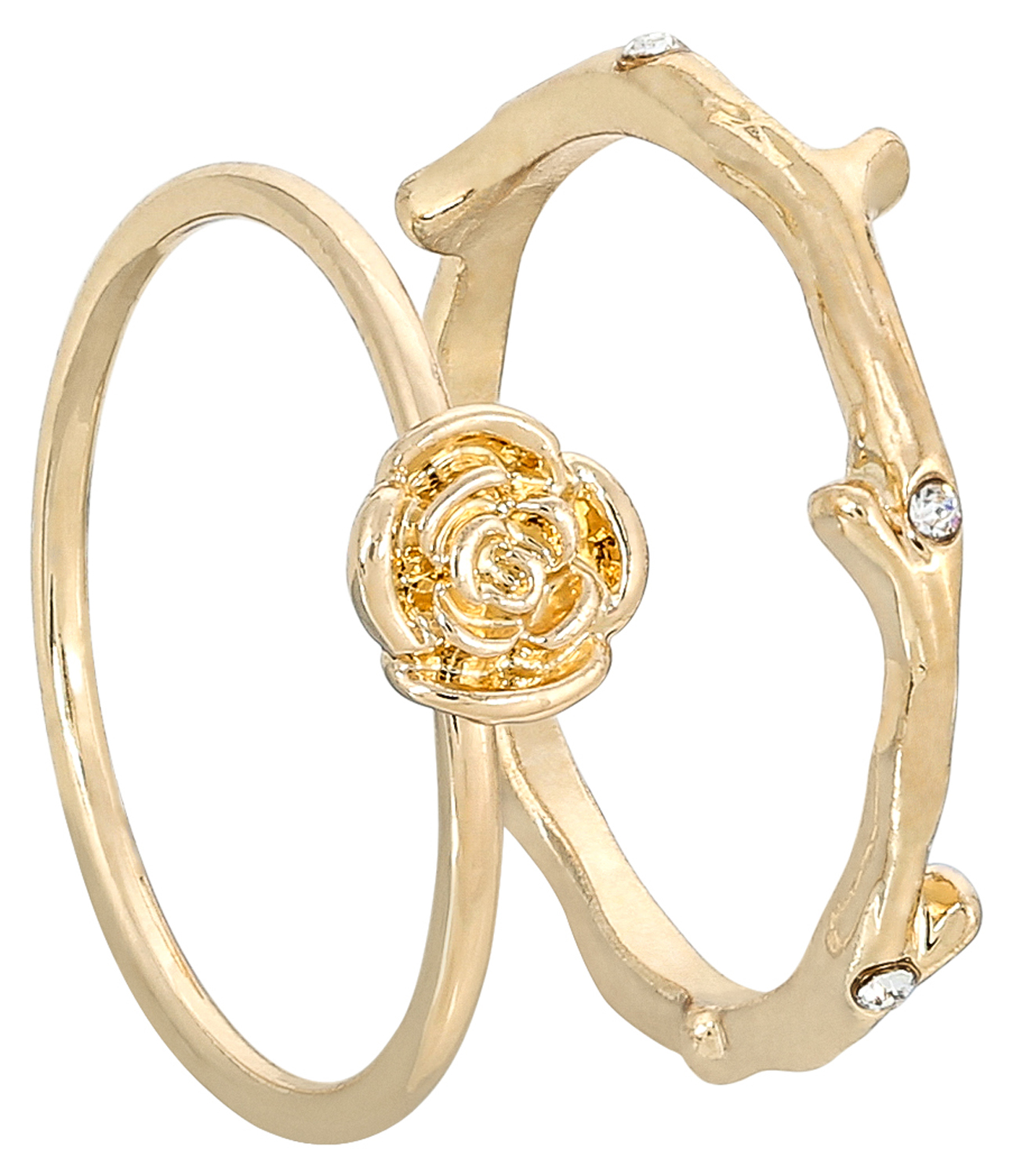 Ring-Set -  Rose Duo