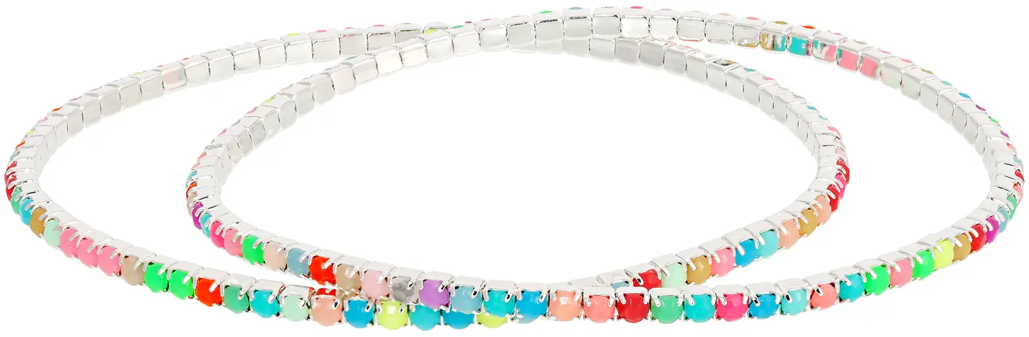 Set di braccialetti - Filigree Rainbow