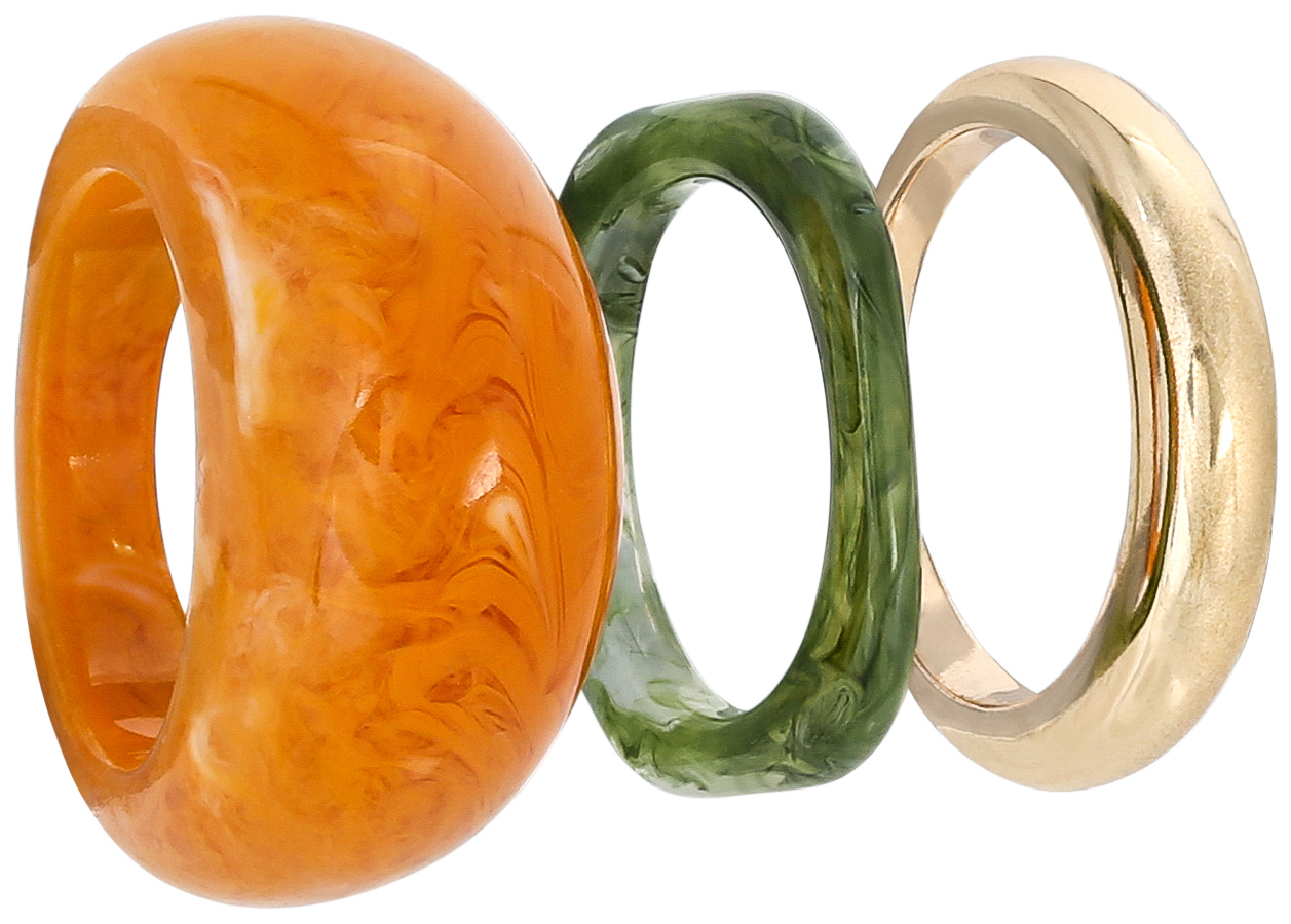Citroen gele knokkel ketting ring E-011 Sieraden Ringen Midiringen 