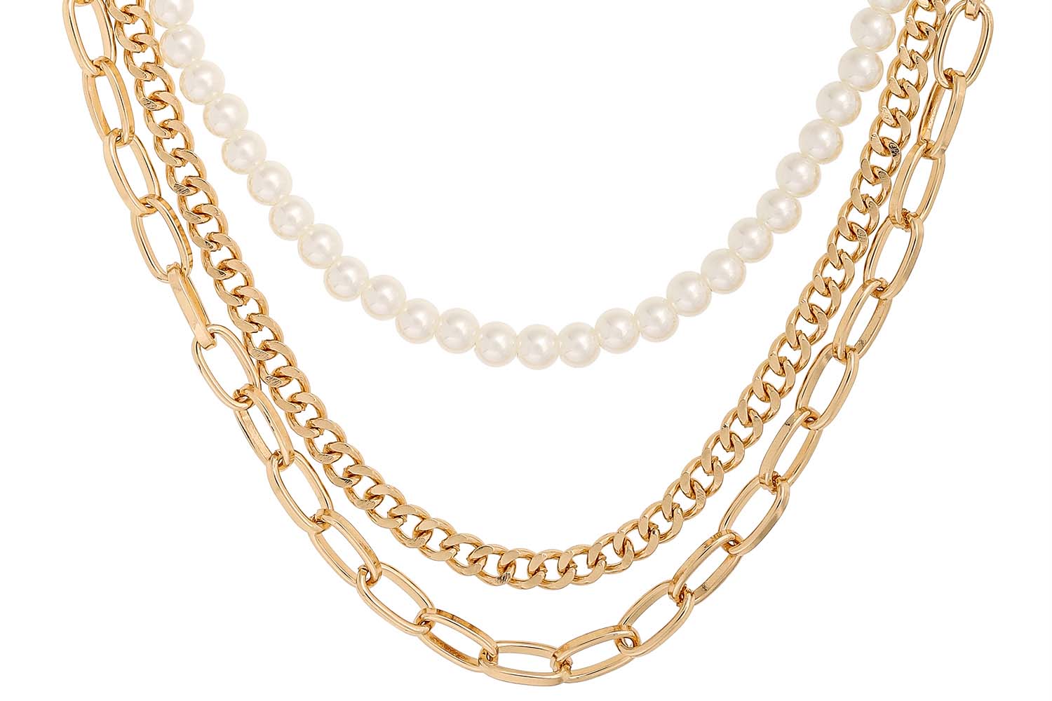 Collier multi-rangs - Timeless Gold