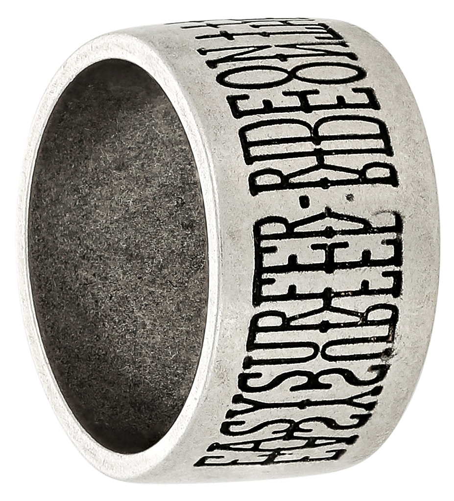 Herren Ring - Fancy Font