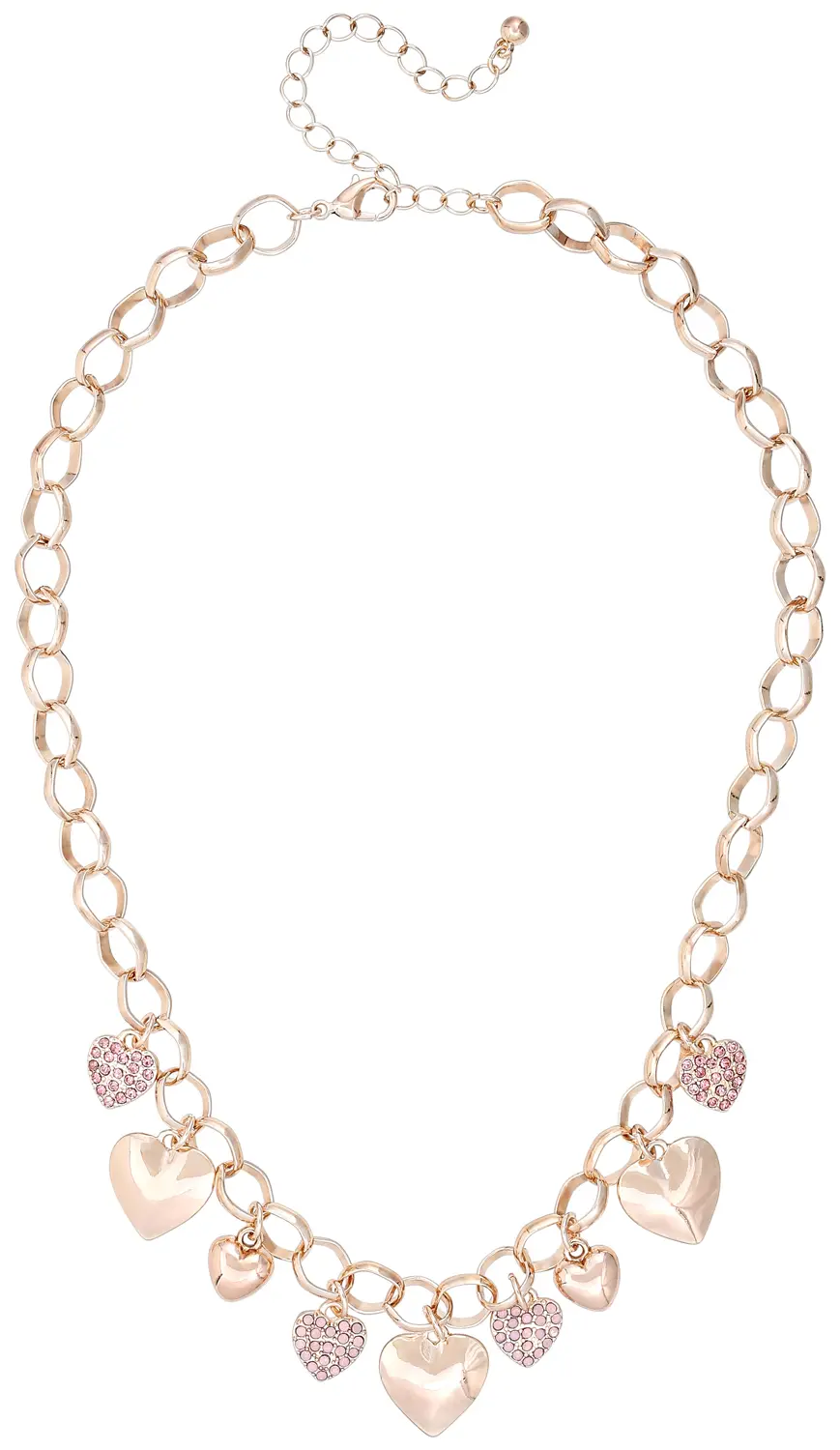 Collier - Rosy Hearts