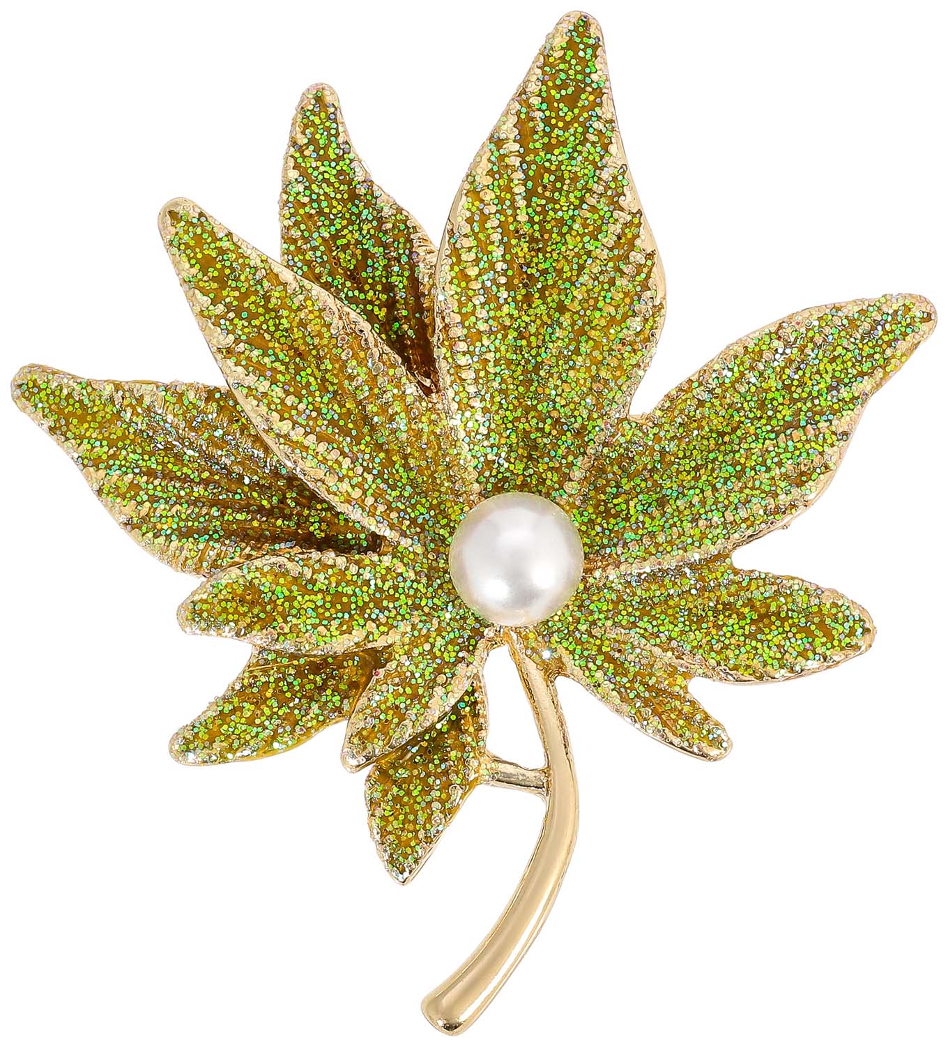 Broche - Golden Leaf