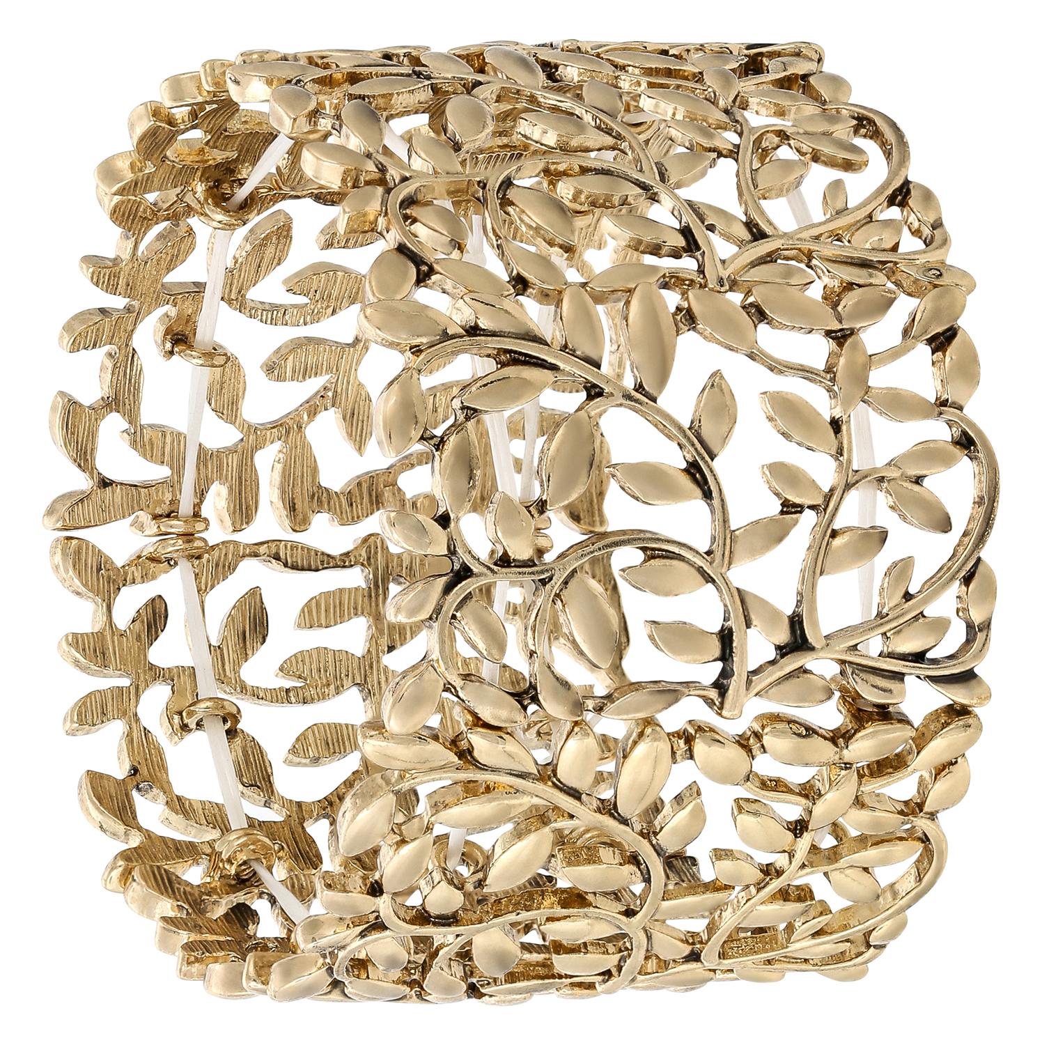 Bracelet - Golden Floral